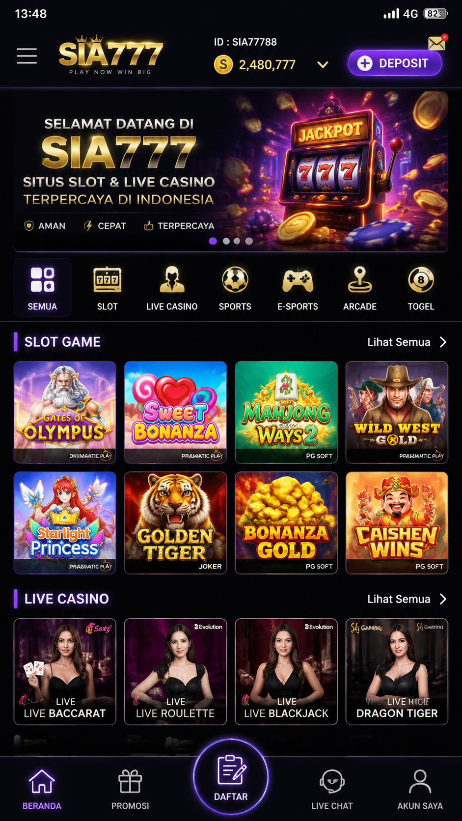 Screenshot 2 sia777