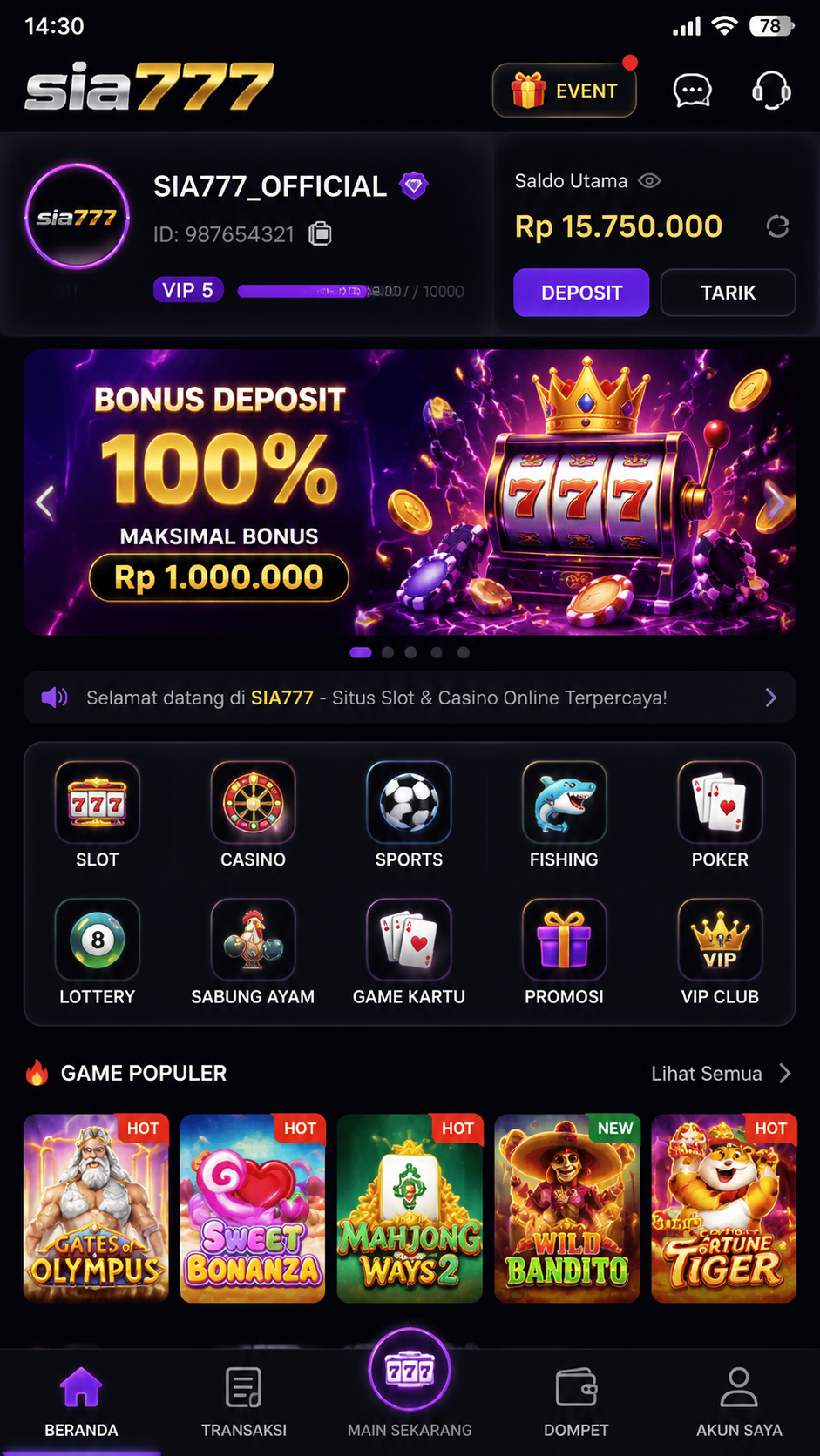 Screenshot 3 sia777